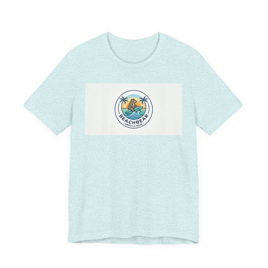 Beach Bear Surf Logo Tee — 'Beachbear' Graphic T-Shirt
