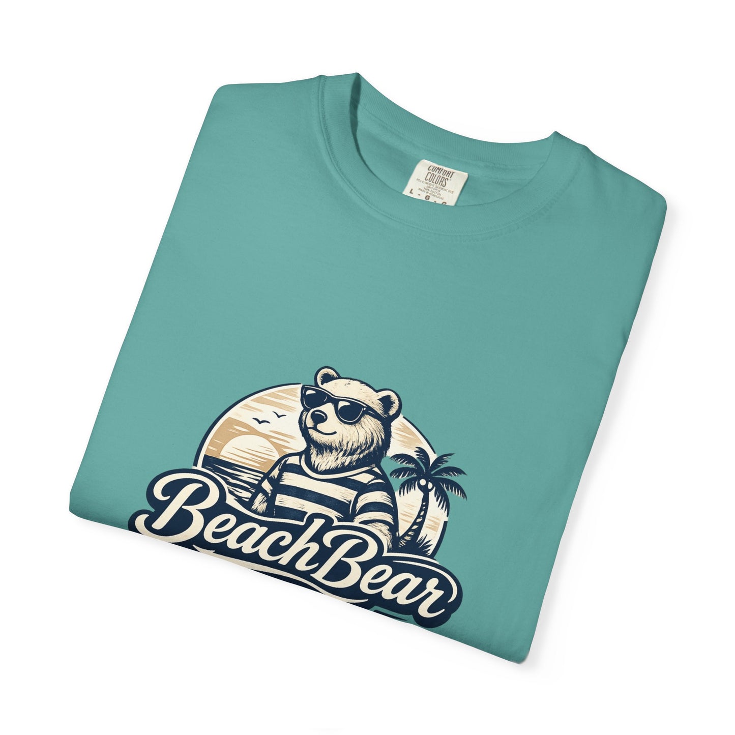 Beach Bear T-Shirt — Retro Sunglasses Bear Graphic Tee