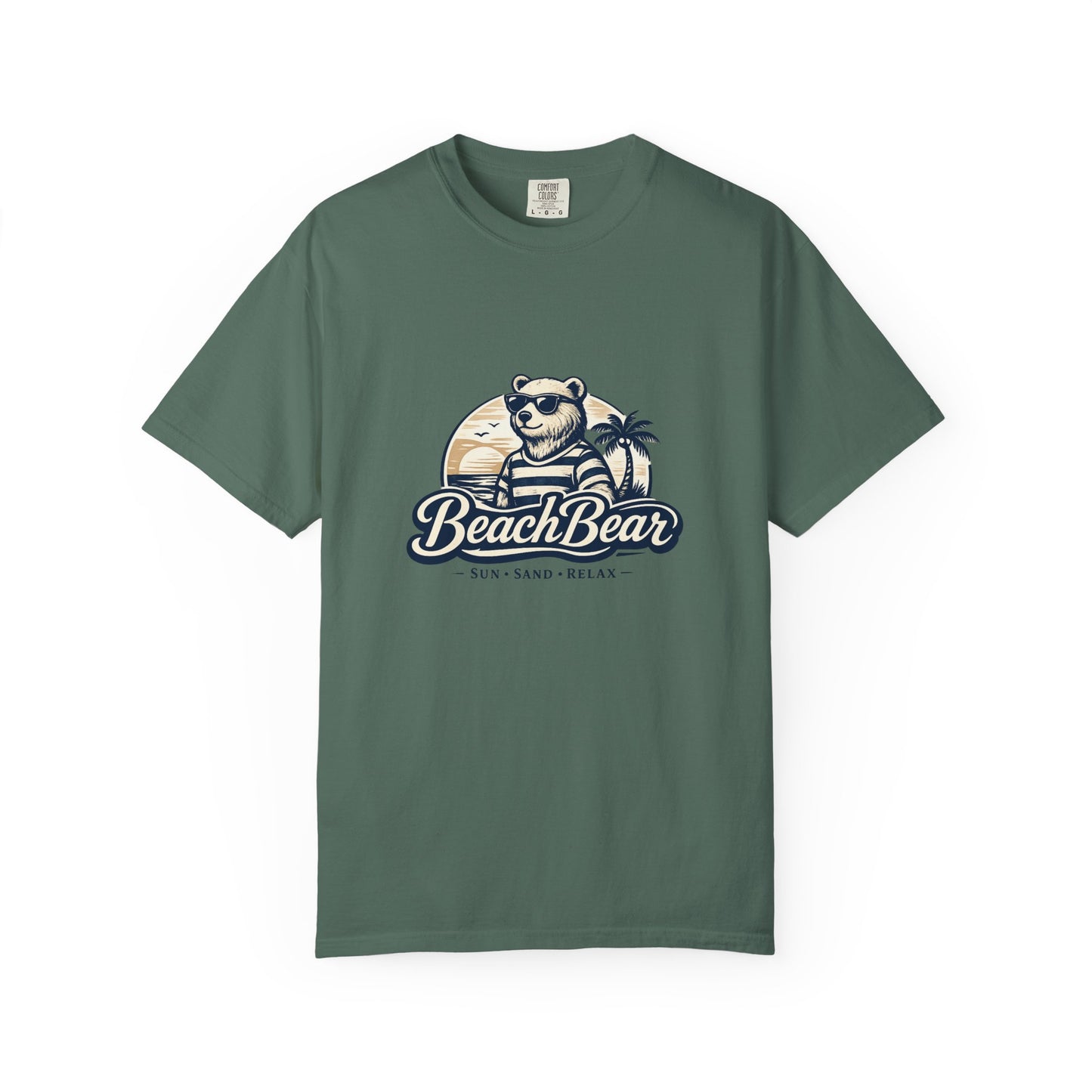 Beach Bear T-Shirt — Retro Sunglasses Bear Graphic Tee