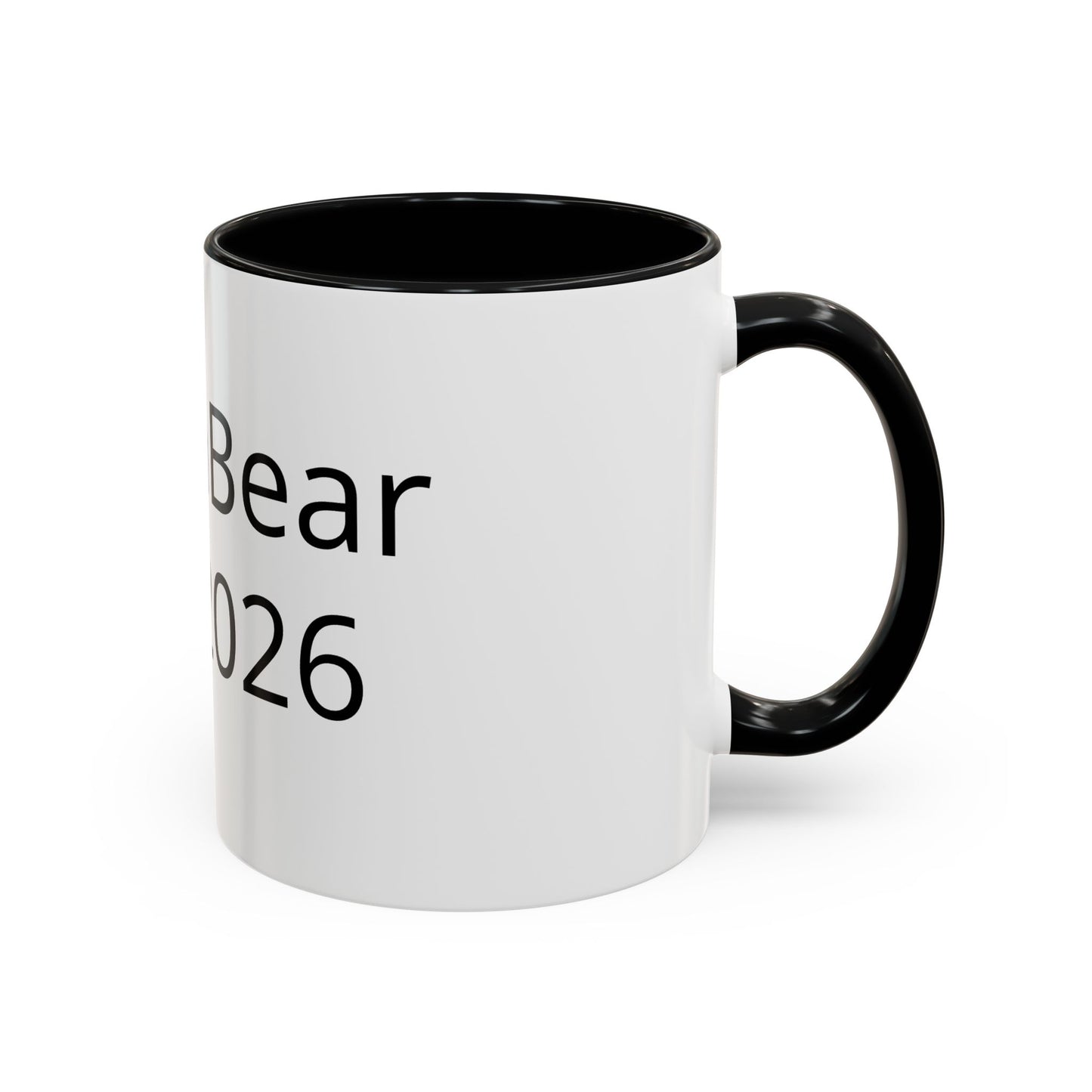 Beach Bear Est. 2024 Accent Coffee Mug