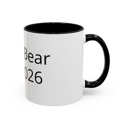 Beach Bear Est. 2024 Accent Coffee Mug
