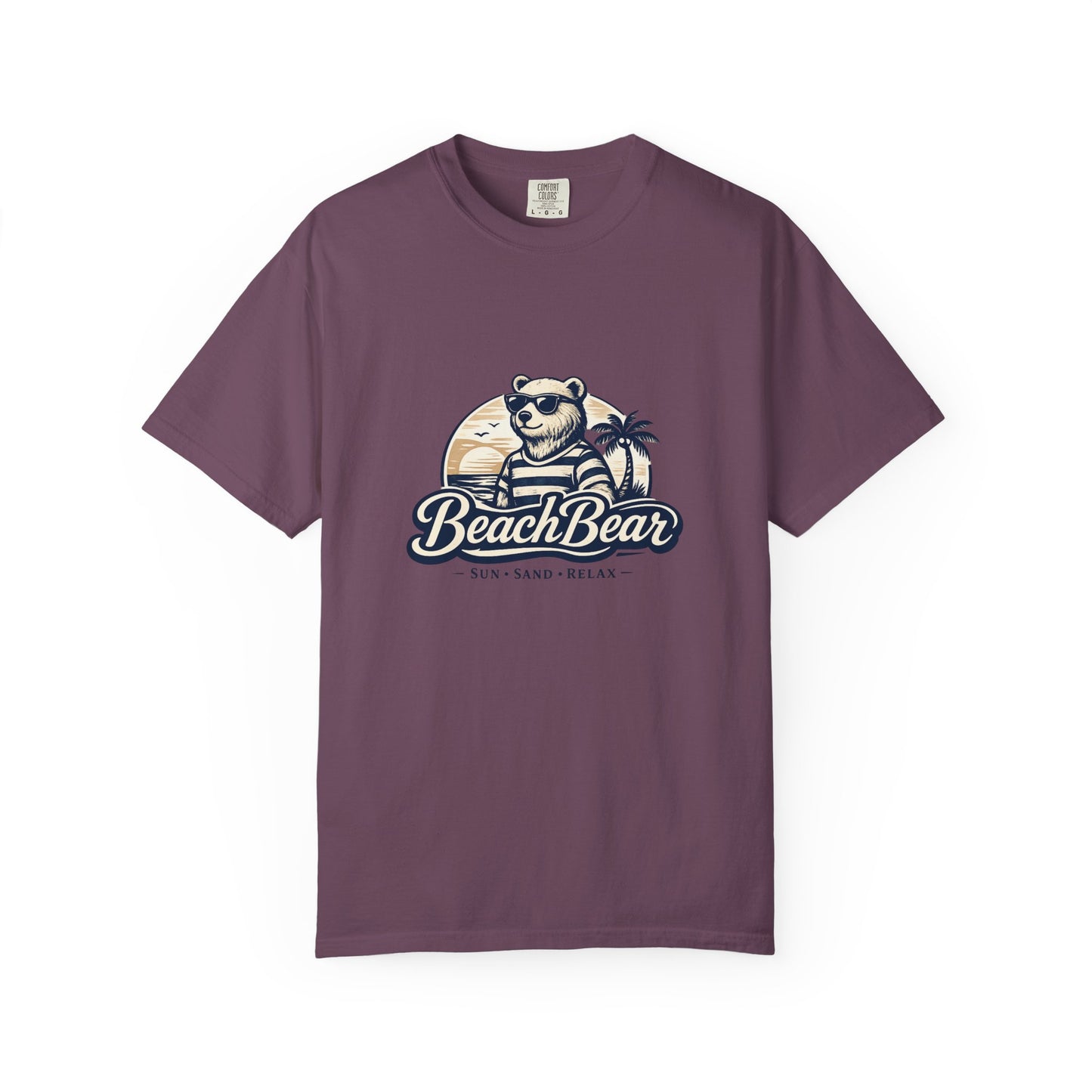 Beach Bear T-Shirt — Retro Sunglasses Bear Graphic Tee