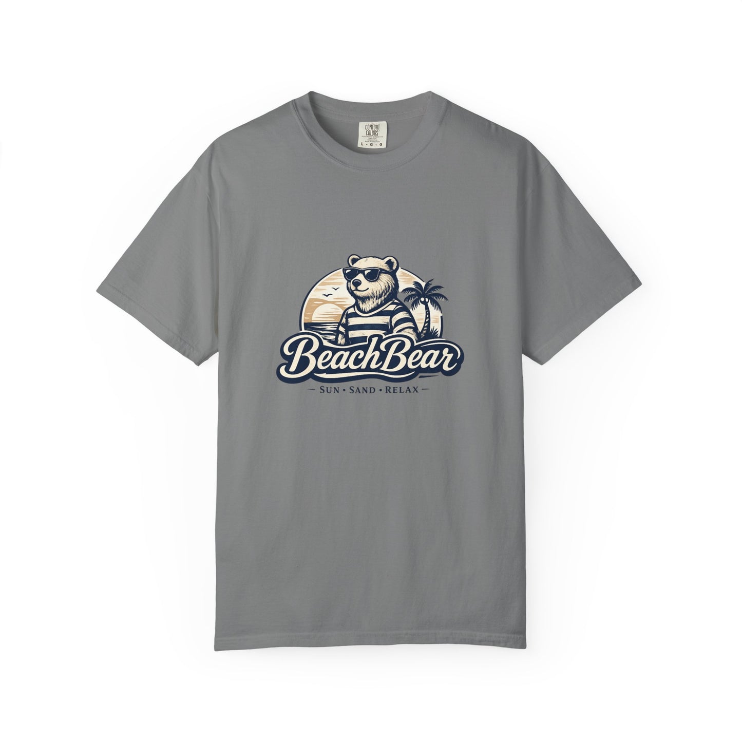 Beach Bear T-Shirt — Retro Sunglasses Bear Graphic Tee