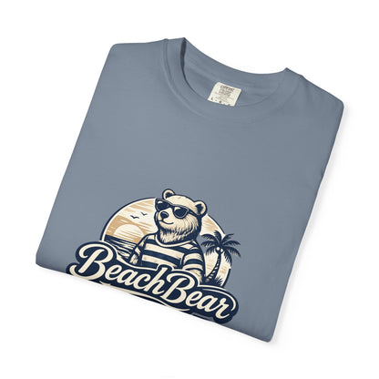 Beach Bear T-Shirt — Retro Sunglasses Bear Graphic Tee