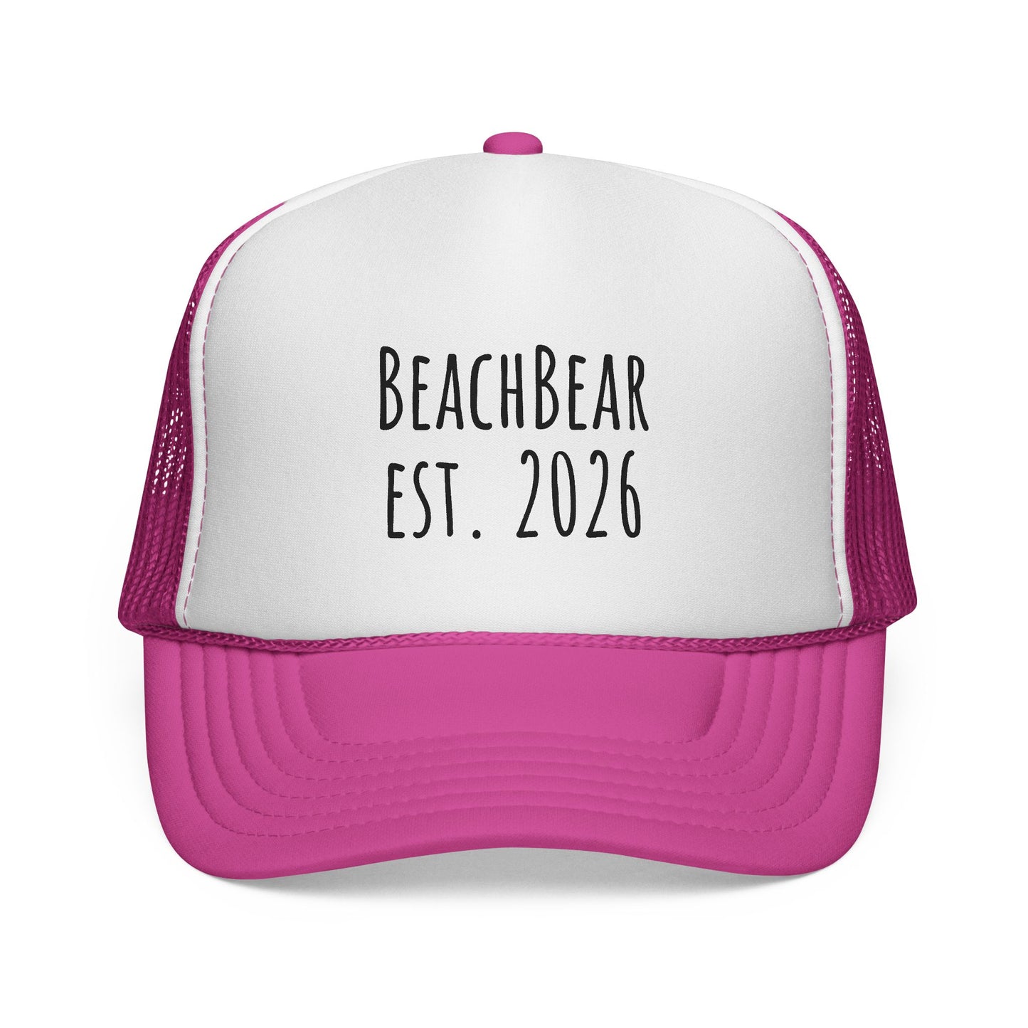 Trucker Cap — BEACHBEAR EST.2024 Embroidered Mesh Hat
