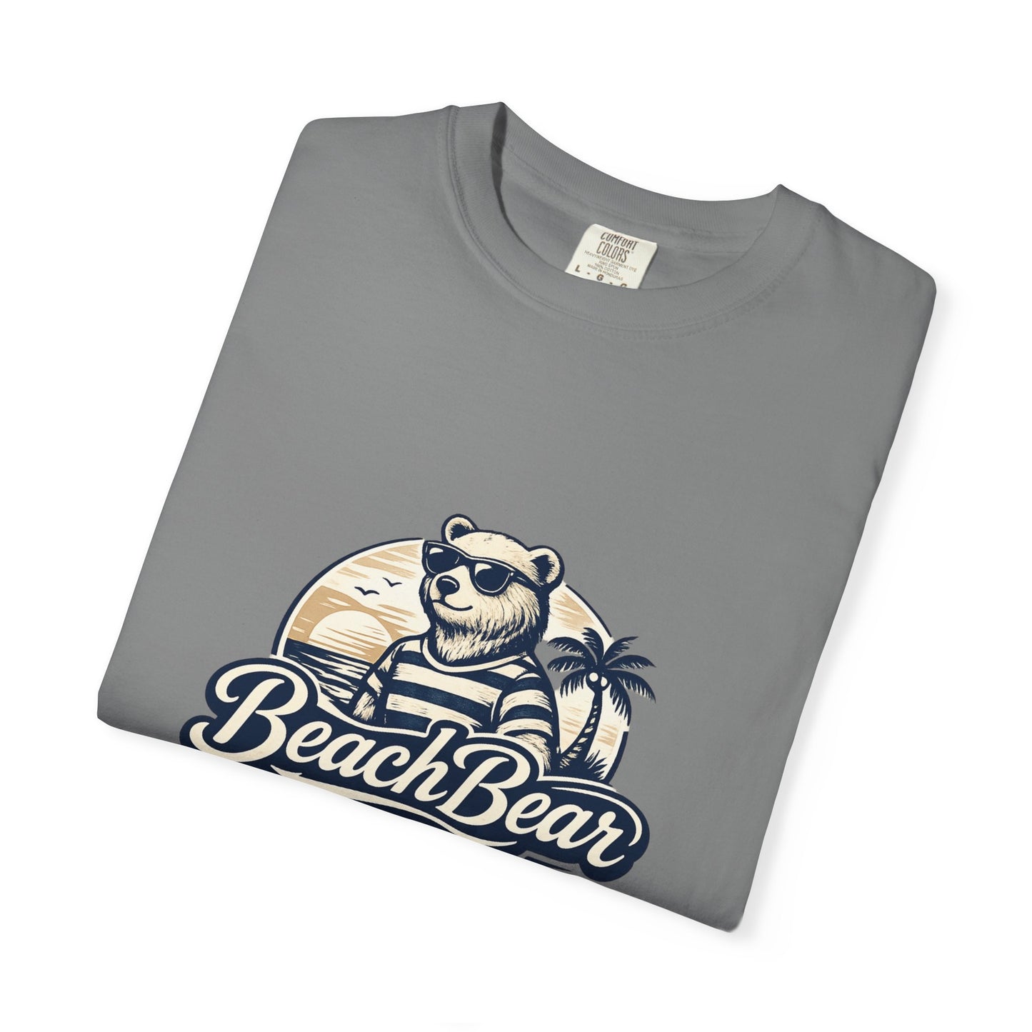 Beach Bear T-Shirt — Retro Sunglasses Bear Graphic Tee