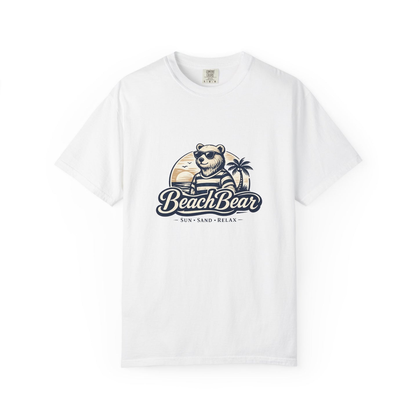 Beach Bear T-Shirt — Retro Sunglasses Bear Graphic Tee