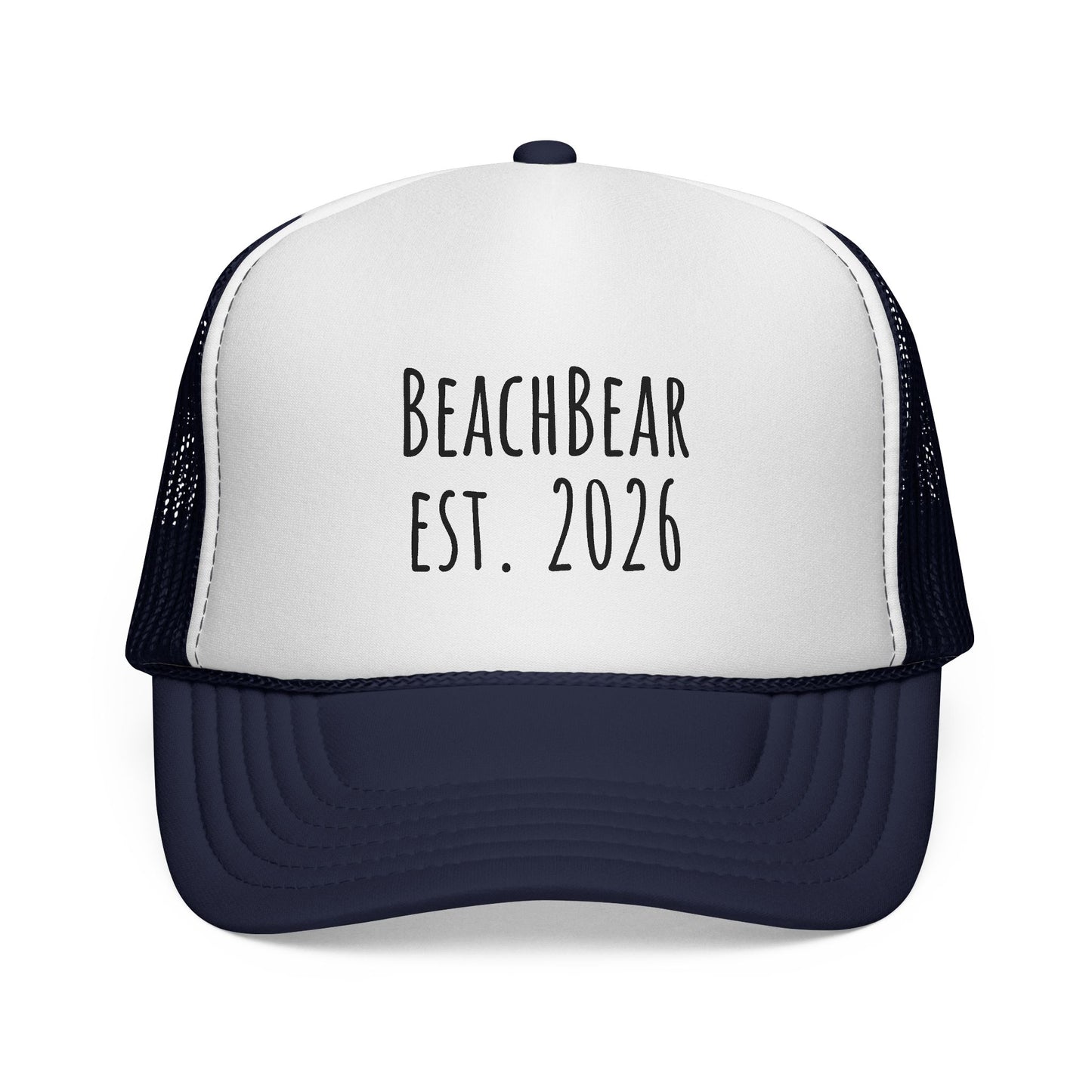 Trucker Cap — BEACHBEAR EST.2024 Embroidered Mesh Hat
