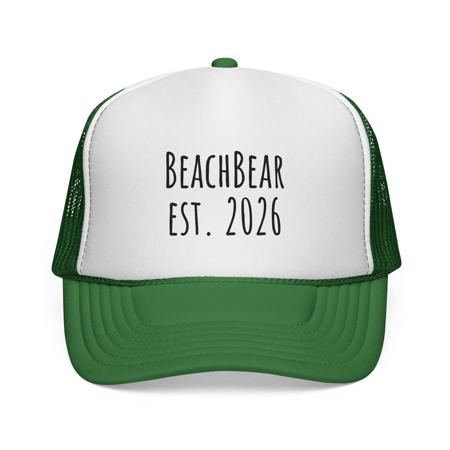 Trucker Cap — BEACHBEAR EST.2024 Embroidered Mesh Hat