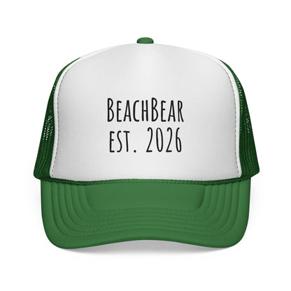 Trucker Cap — BEACHBEAR EST.2024 Embroidered Mesh Hat
