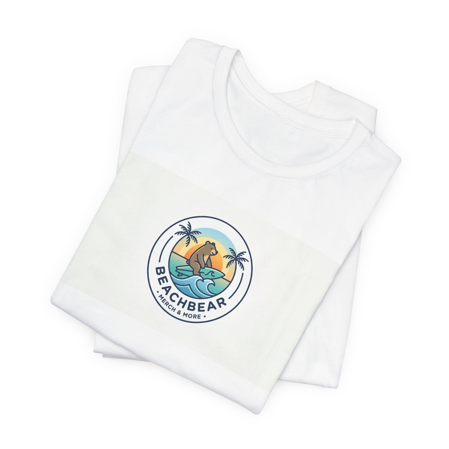 Beach Bear Surf Logo Tee — 'Beachbear' Graphic T-Shirt