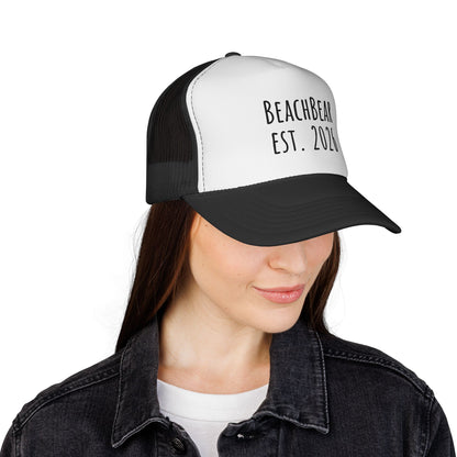 Trucker Cap — BEACHBEAR EST.2024 Embroidered Mesh Hat