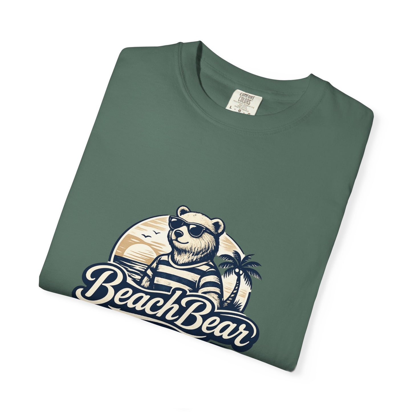 Beach Bear T-Shirt — Retro Sunglasses Bear Graphic Tee