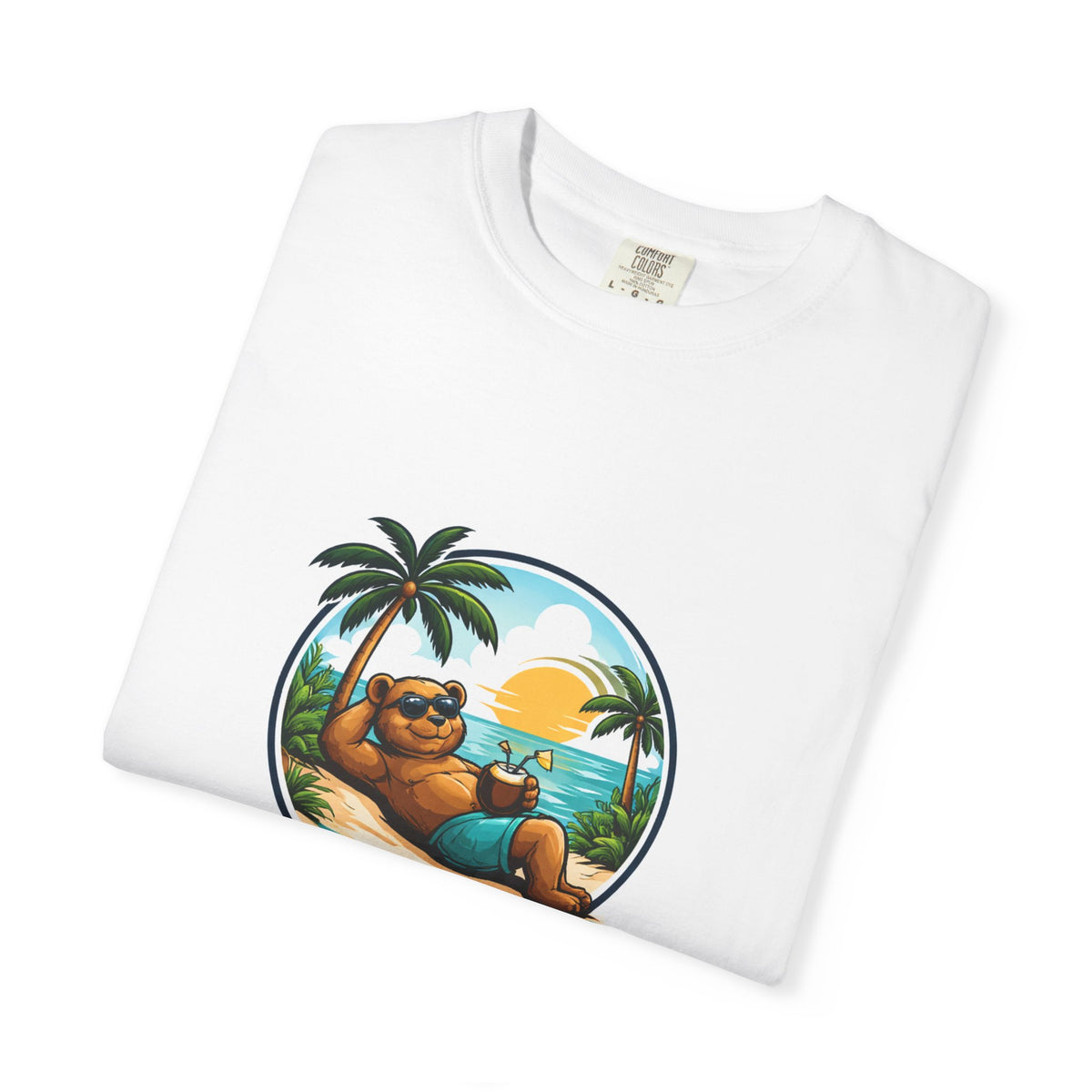 Beachbear Character T-Shirt — Viral TikTok Art Tee