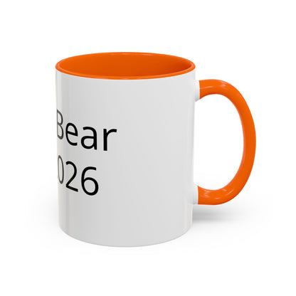 Beach Bear Est. 2024 Accent Coffee Mug