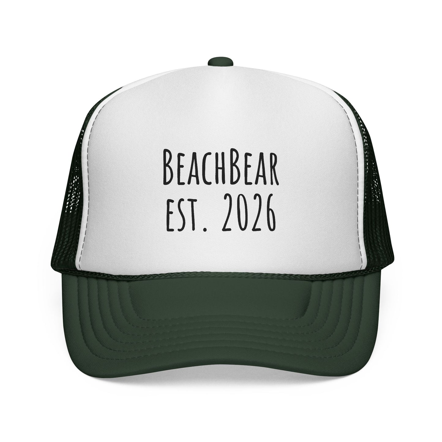 Trucker Cap — BEACHBEAR EST.2024 Embroidered Mesh Hat