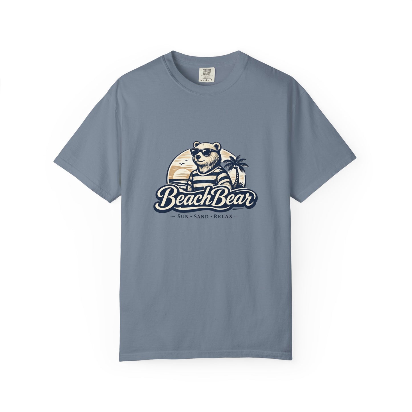 Beach Bear T-Shirt — Retro Sunglasses Bear Graphic Tee