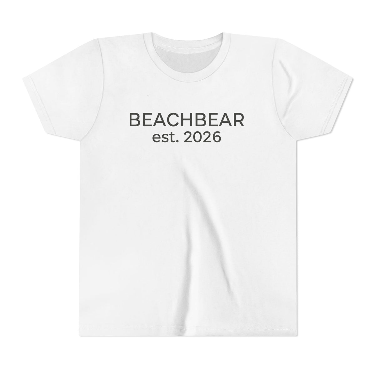 Beachbear Youth Tee - "BEACHBEAR est. 2024" Kids Short Sleeve Shirt