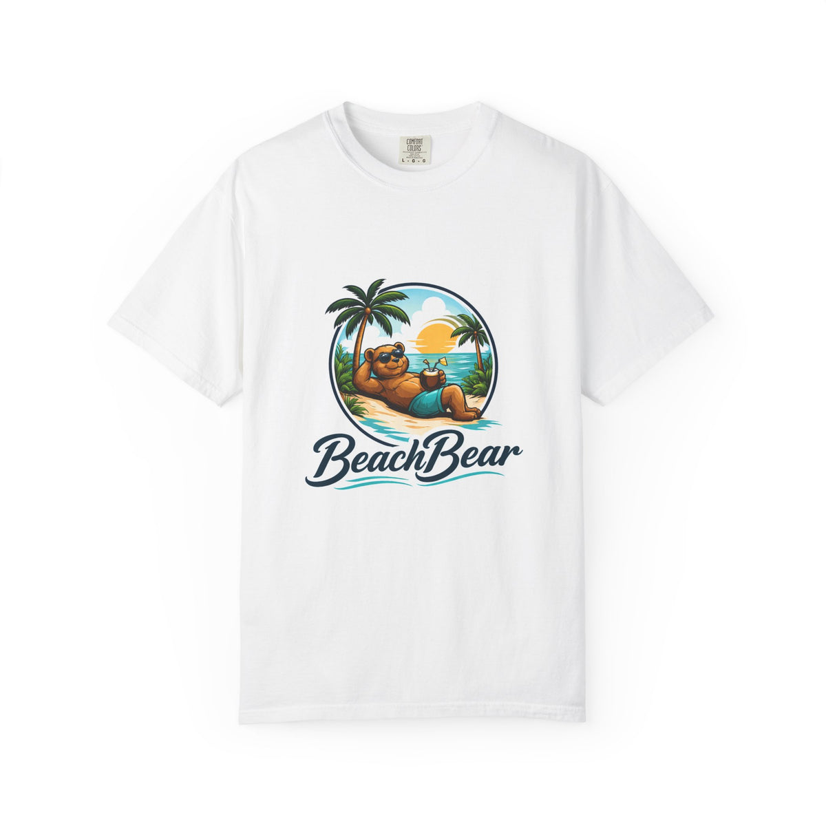 Beachbear Character T-Shirt — Viral TikTok Art Tee