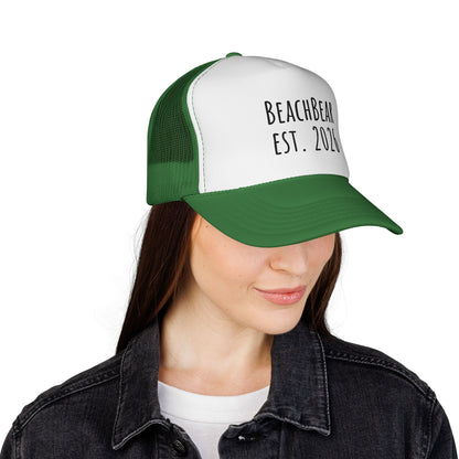 Trucker Cap — BEACHBEAR EST.2024 Embroidered Mesh Hat
