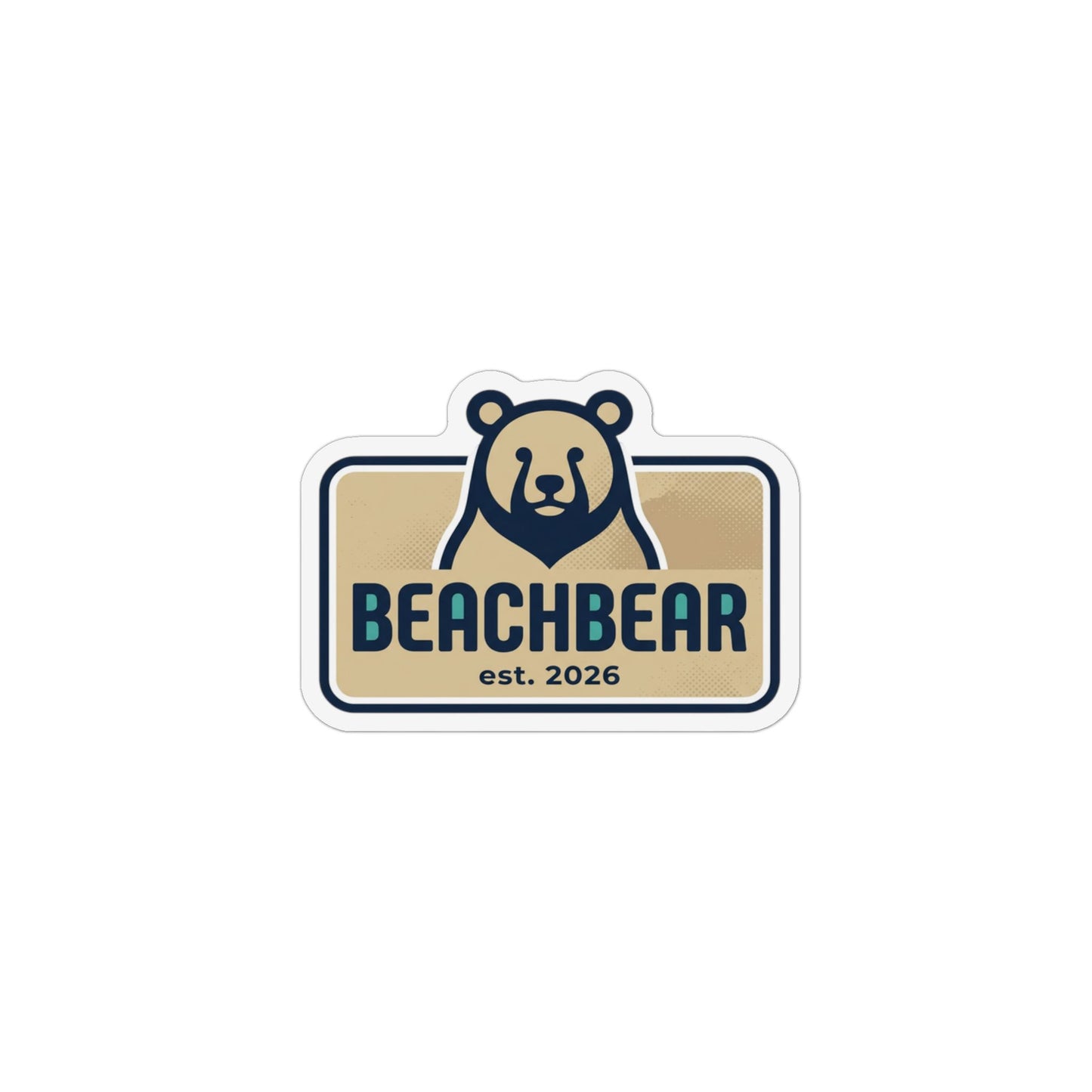 BeachBear Custom Shape Magnet — Personalized Logo Fridge Magnet (est. 2026)