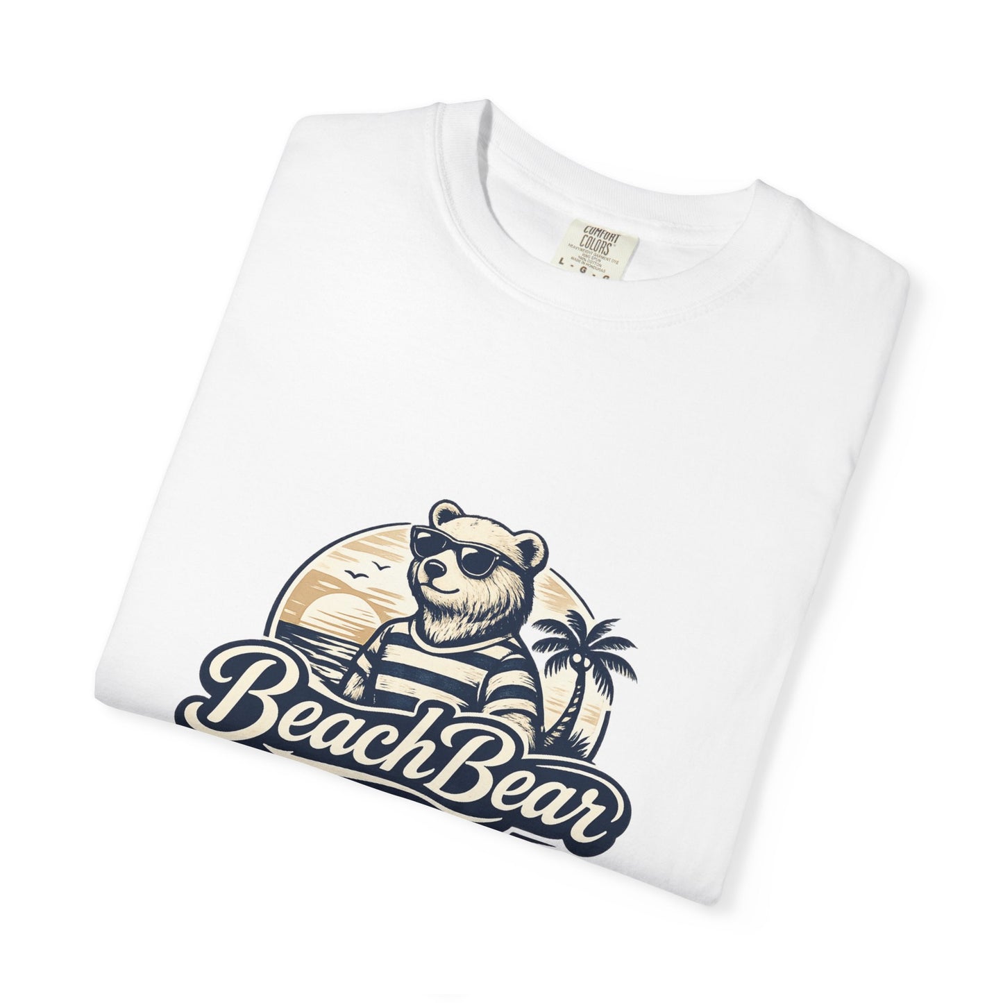 Beach Bear T-Shirt — Retro Sunglasses Bear Graphic Tee