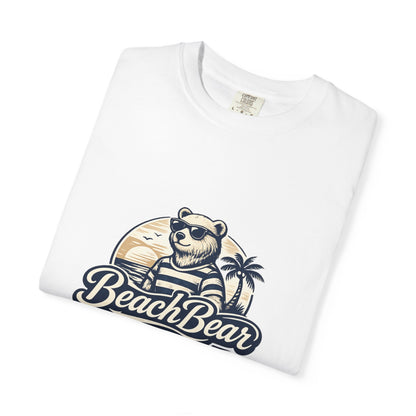 Beach Bear T-Shirt — Retro Sunglasses Bear Graphic Tee