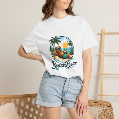 Beachbear Character T-Shirt — Viral TikTok Art Tee