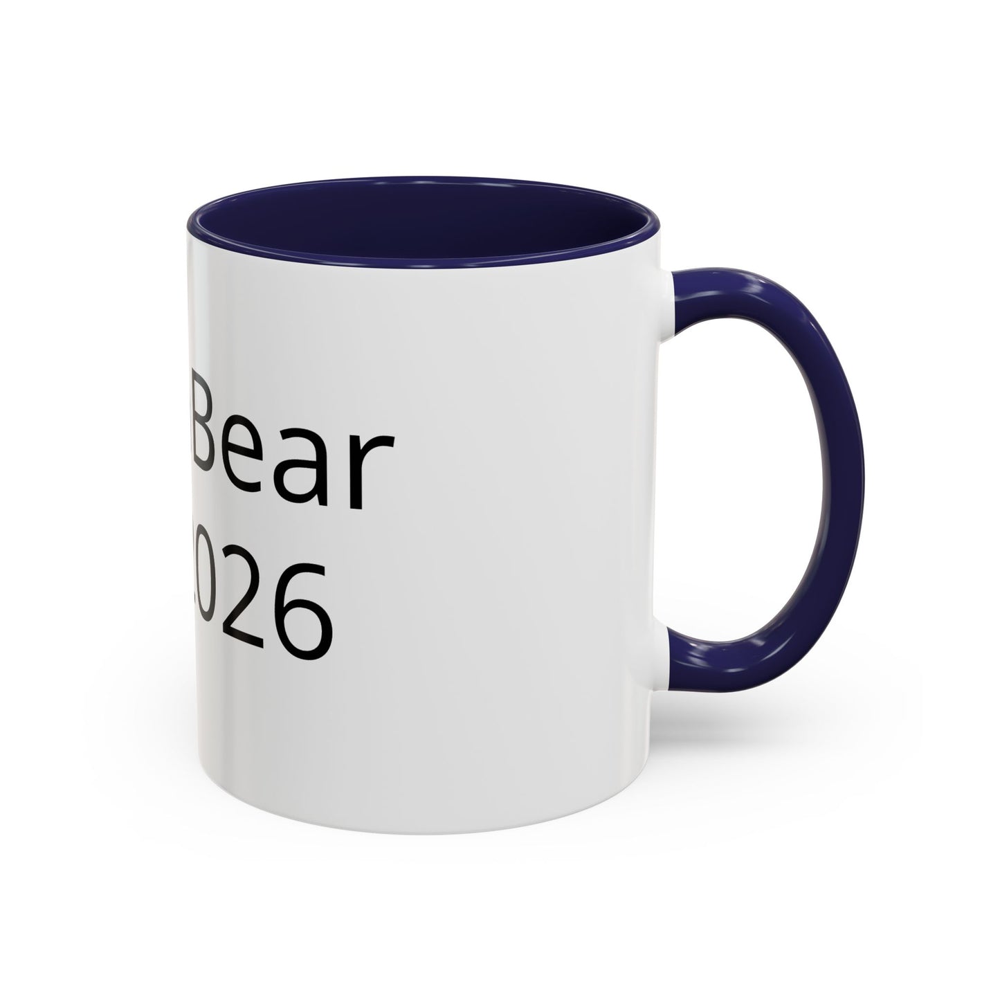 Beach Bear Est. 2024 Accent Coffee Mug
