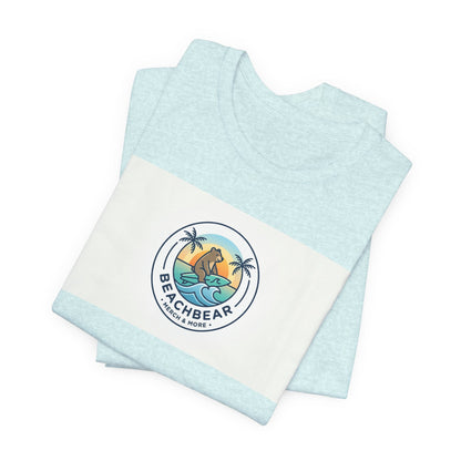 Beach Bear Surf Logo Tee — 'Beachbear' Graphic T-Shirt