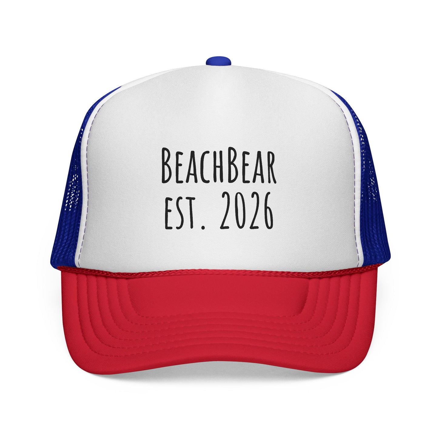 Trucker Cap — BEACHBEAR EST.2024 Embroidered Mesh Hat