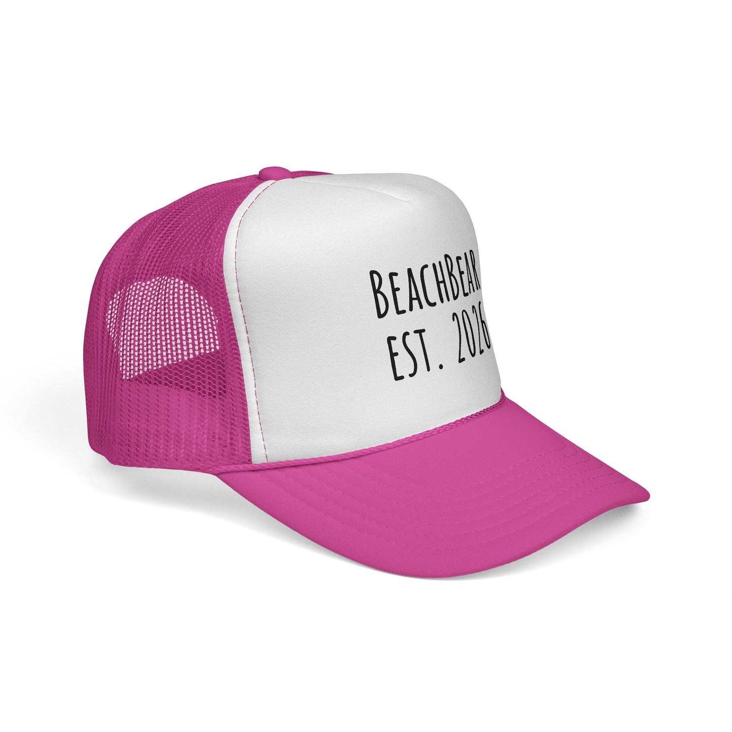 Trucker Cap — BEACHBEAR EST.2024 Embroidered Mesh Hat