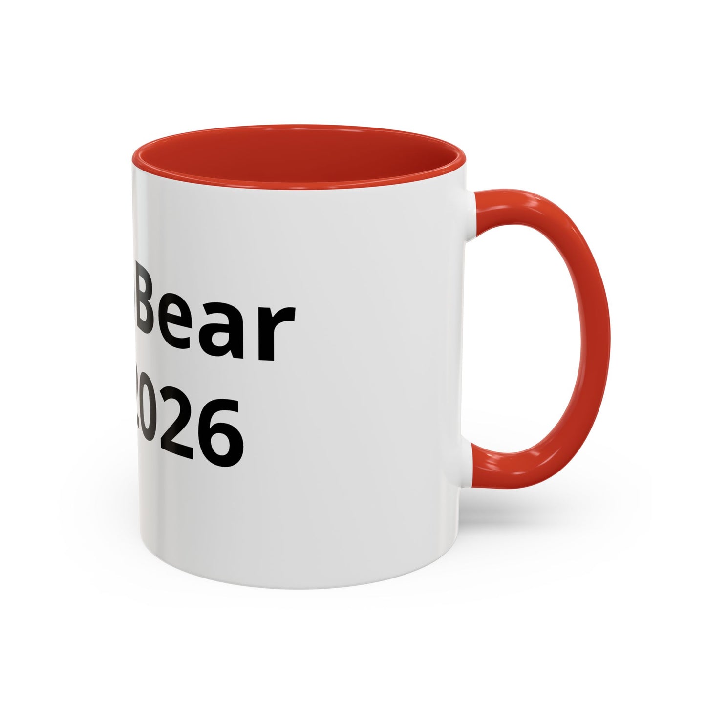 Beach Bear Est. 2024 Accent Coffee Mug