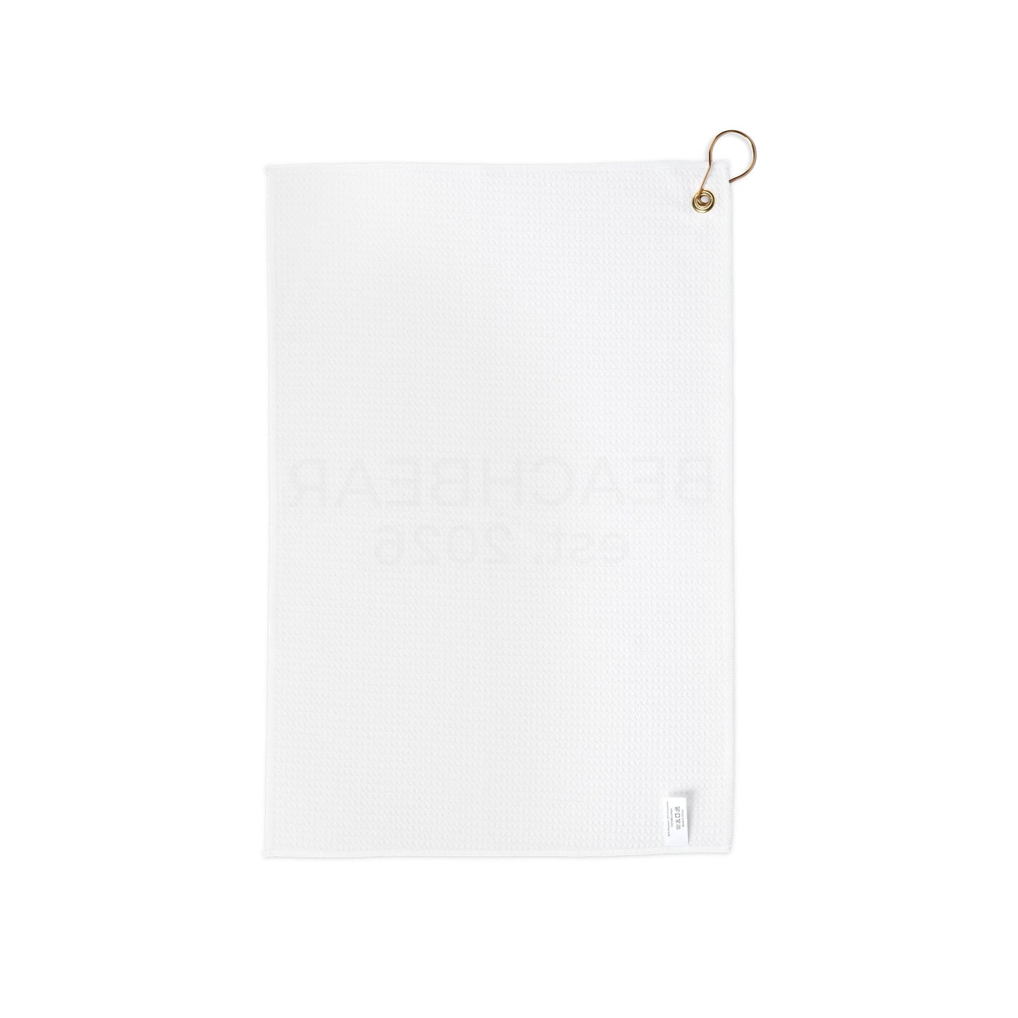 Golf Towel — BEACHBEAR est. 2026 Personalized Golf Accessory