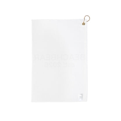 Golf Towel — BEACHBEAR est. 2026 Personalized Golf Accessory
