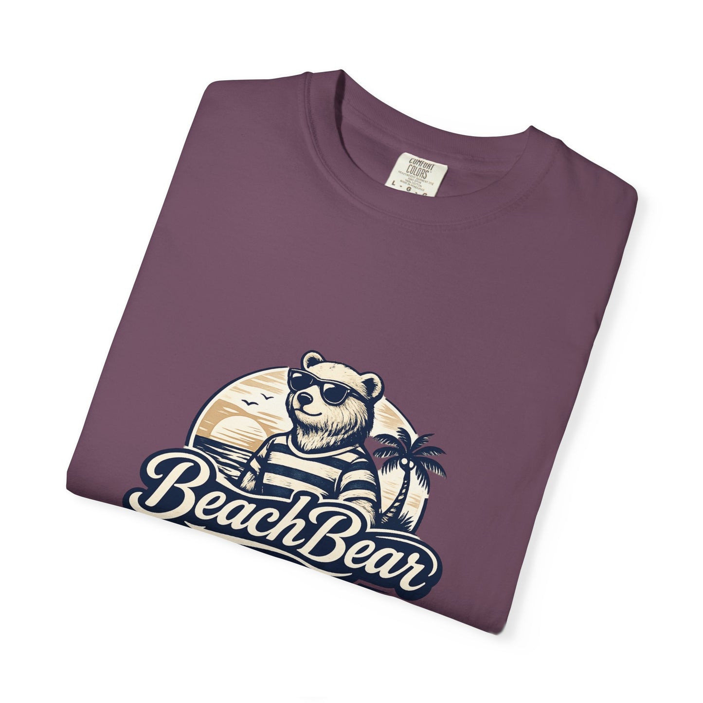 Beach Bear T-Shirt — Retro Sunglasses Bear Graphic Tee