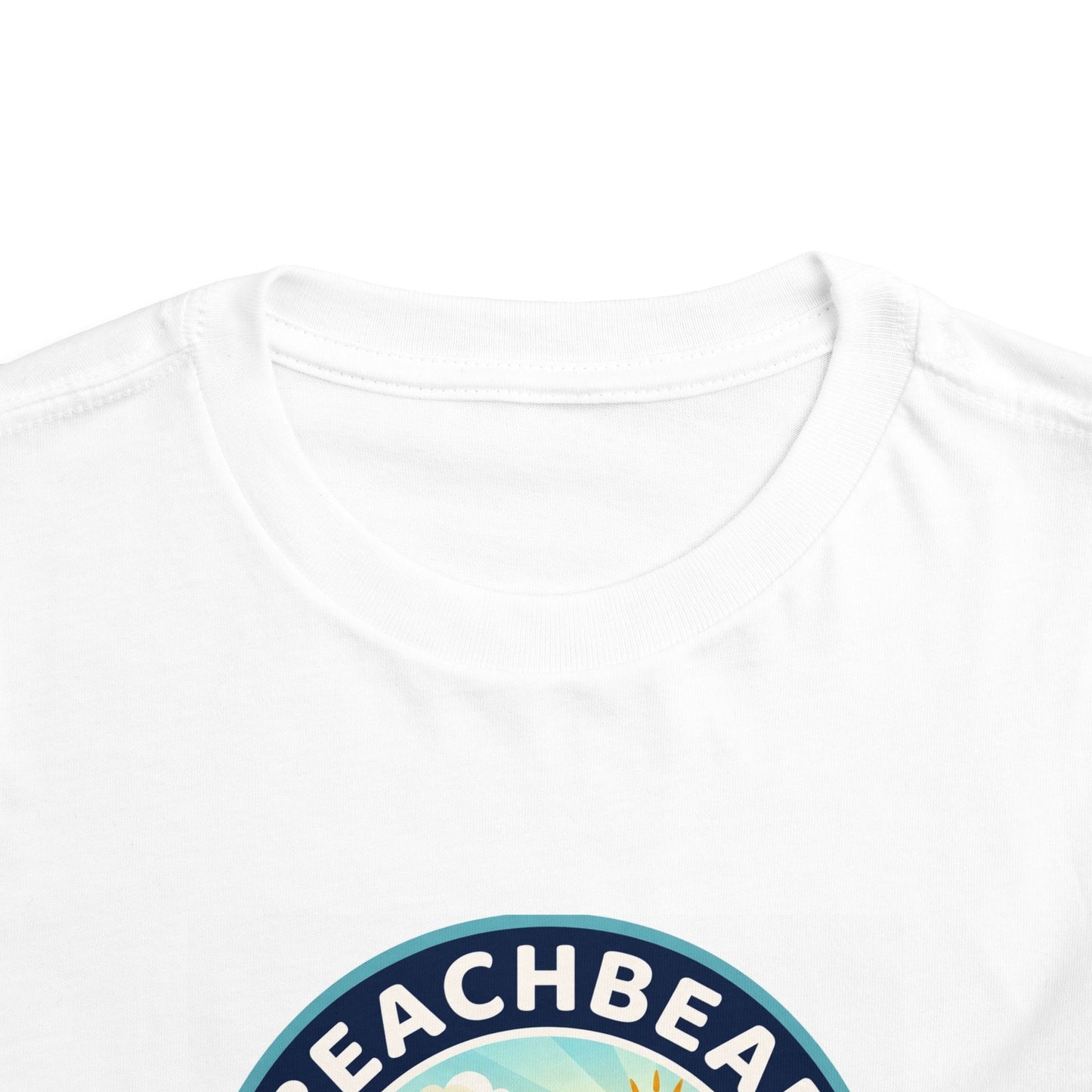 Beachbear Toddler Tee - Cute Summer Surfing Bear "Beachbear" Graphic Shirt (TikTok Est. 2024)