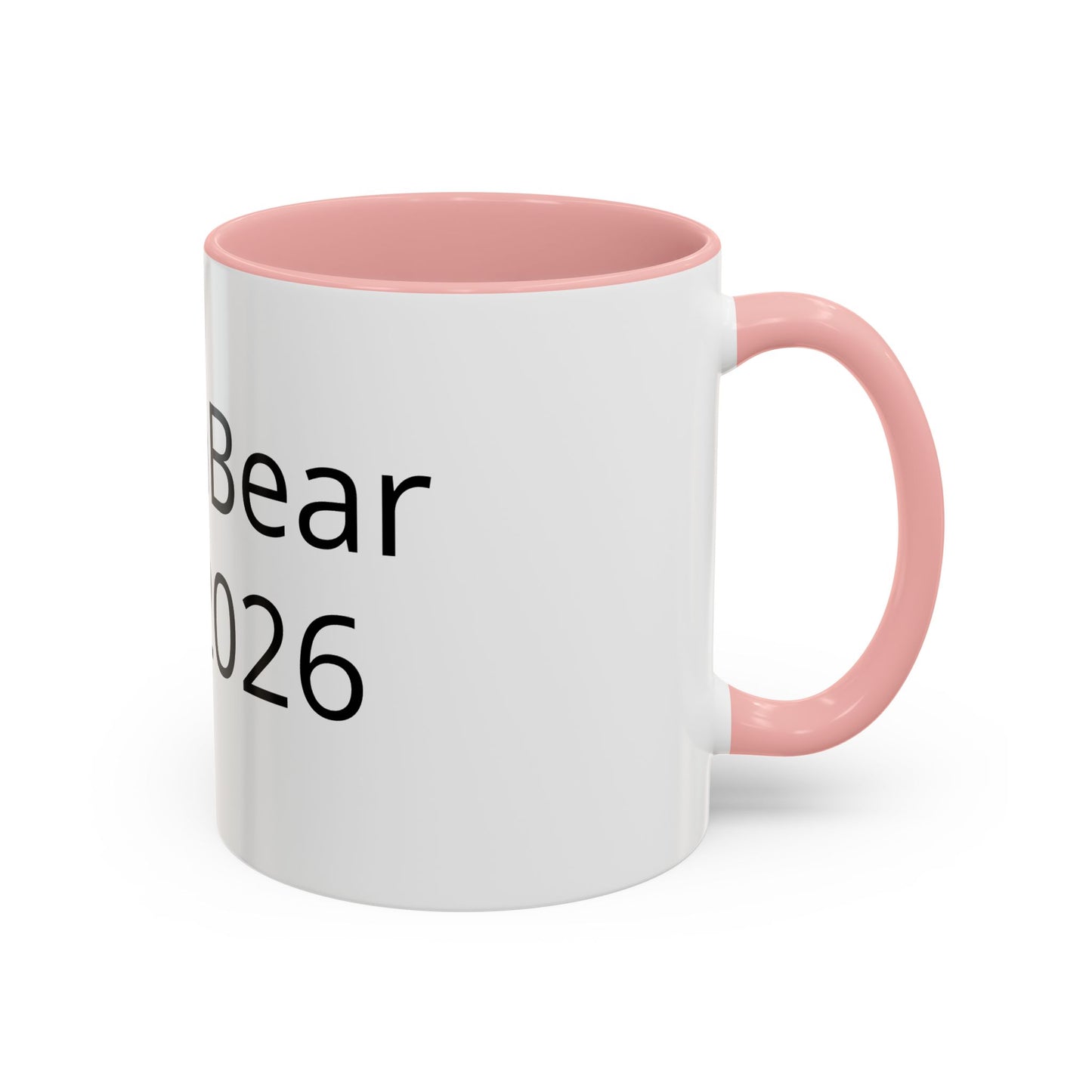 Beach Bear Est. 2024 Accent Coffee Mug