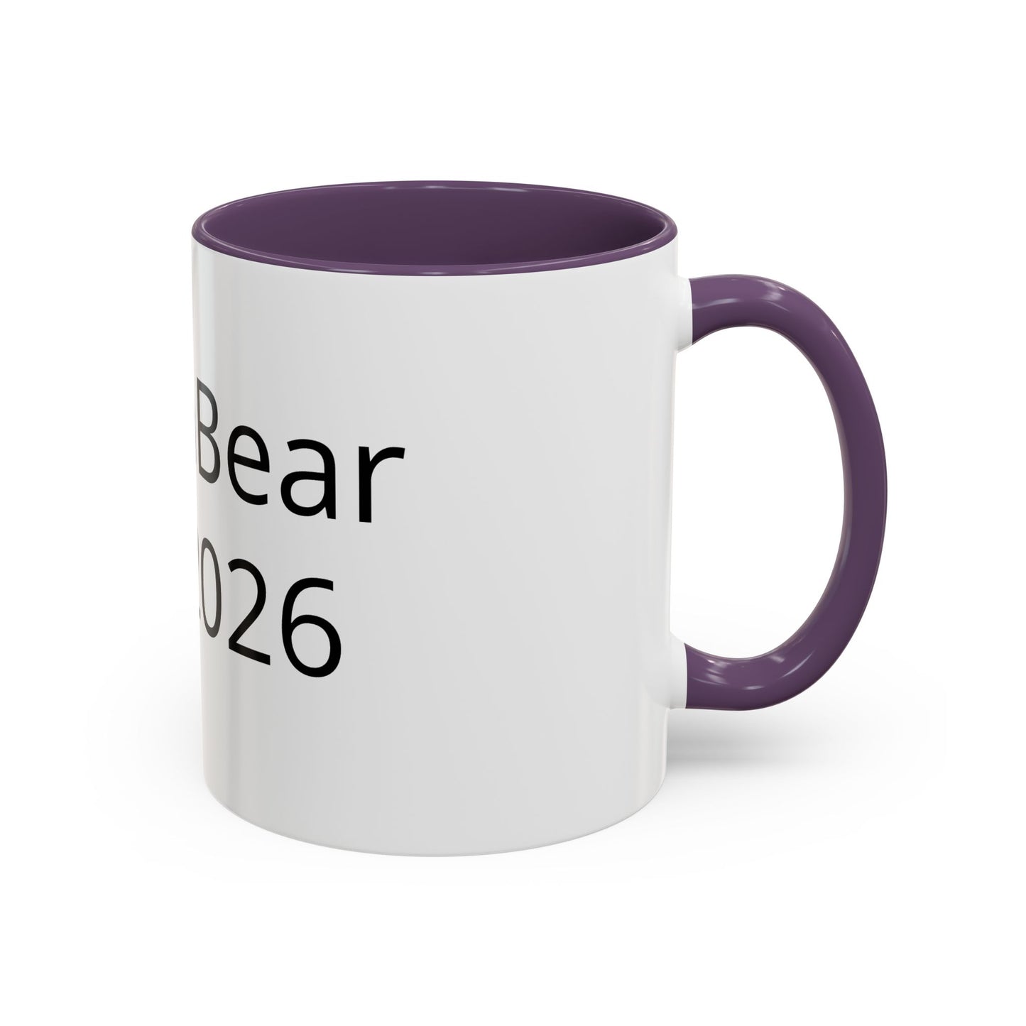 Beach Bear Est. 2024 Accent Coffee Mug