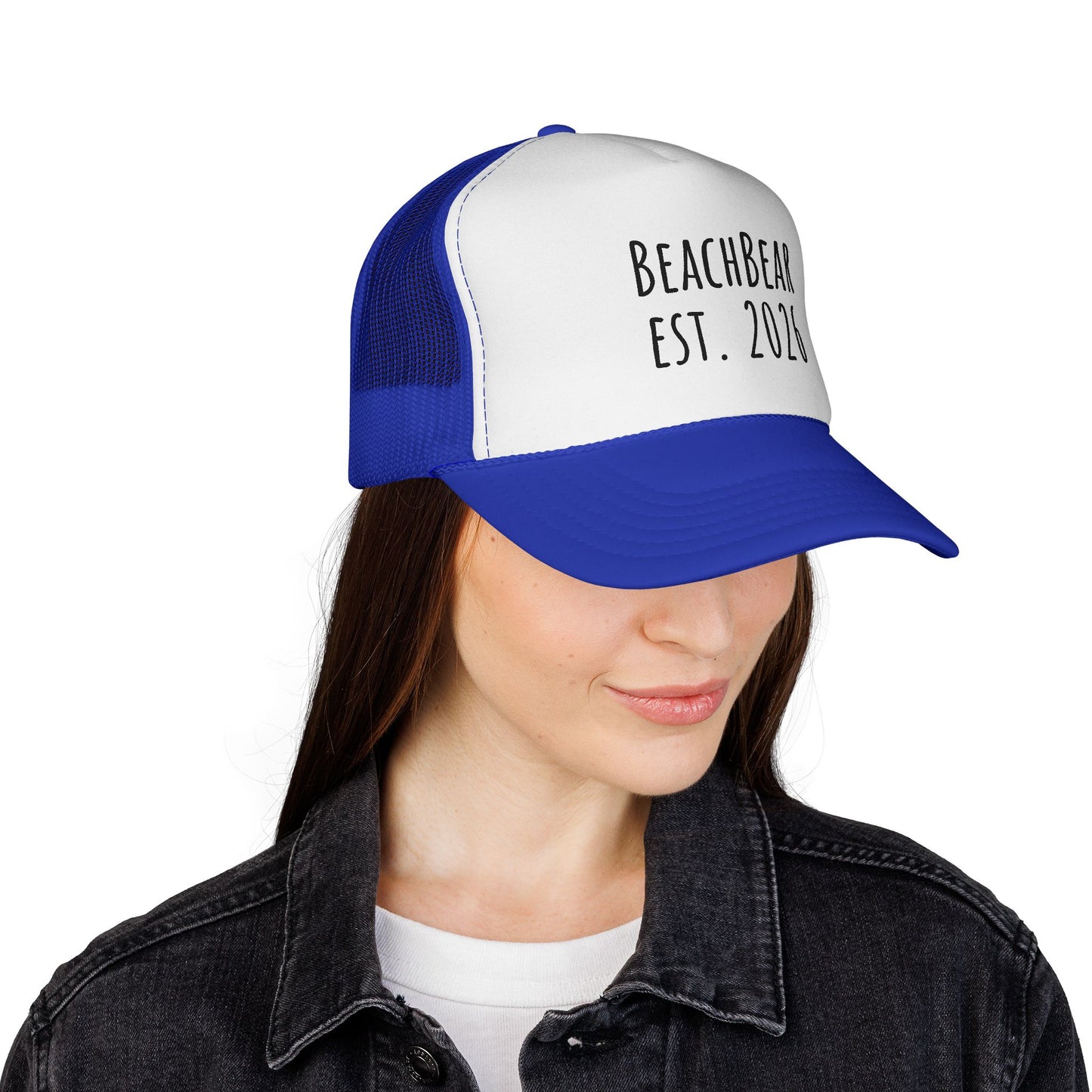 Trucker Cap — BEACHBEAR EST.2024 Embroidered Mesh Hat